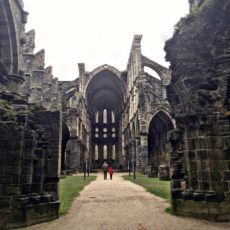 Abbaye de Villers en hiver