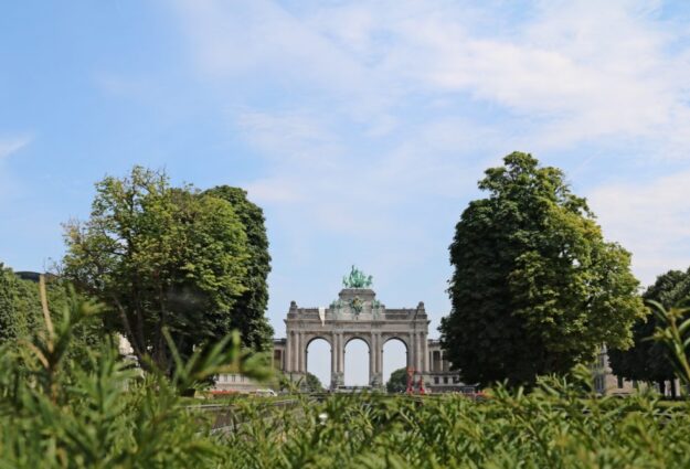 Les temps à Bruxelles : ciel bleu