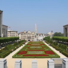 mont des arts ciel bleu