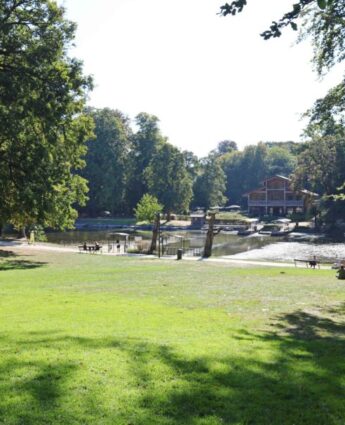 Chalet Robinson Bois de la Cambre courir à Bruxelles