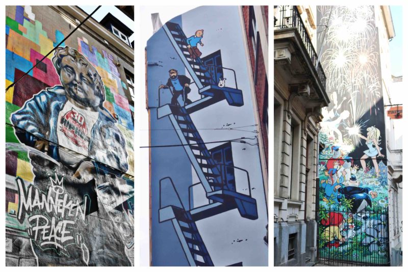 Parcours BD et Street Art Bruxelles