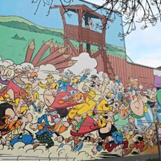 Astérix Parcours BD Bruxelles Sainte Catherine