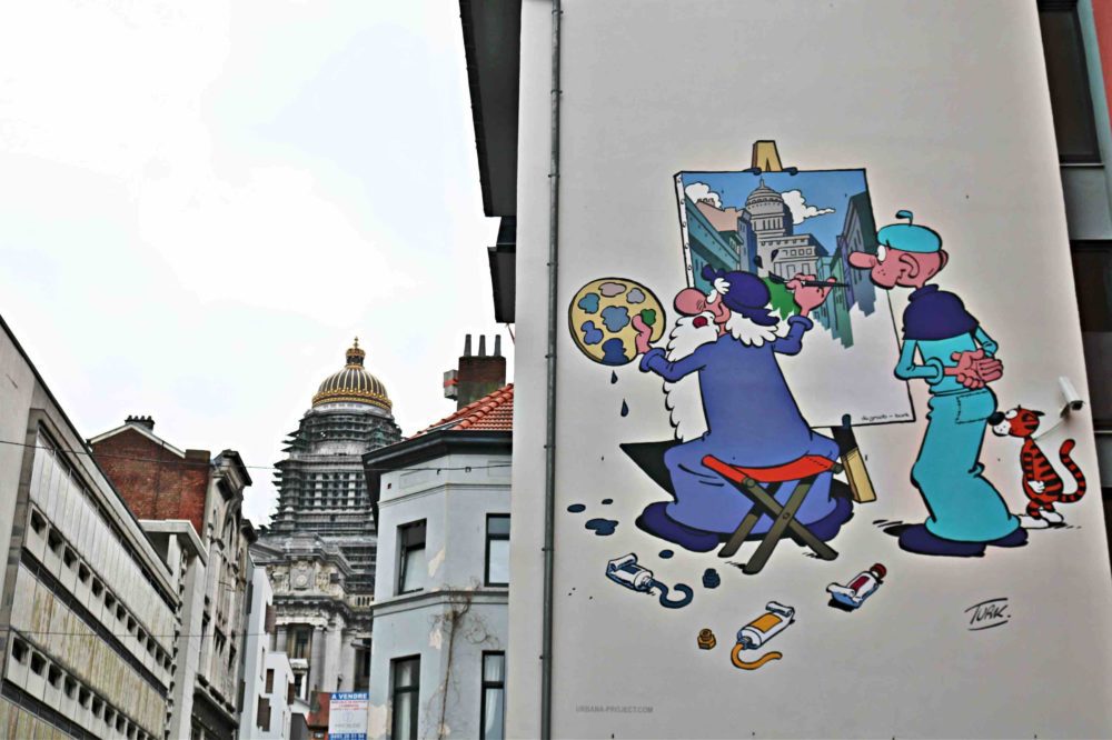 Le street art à Bruxelles
