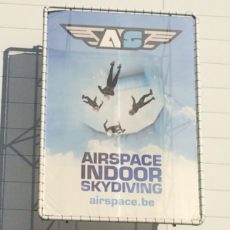 chute libre intérieure Charleroi Belgique