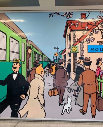 Tintin à Bruxelles