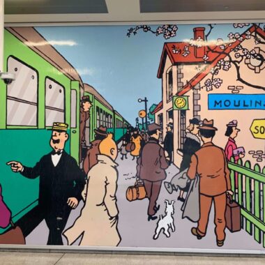 Tintin à Bruxelles