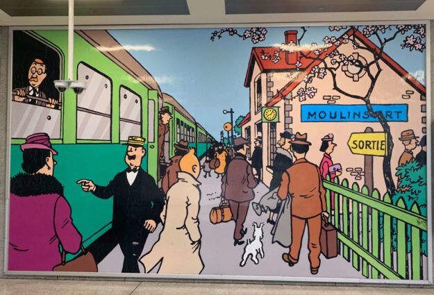 Tintin à Bruxelles