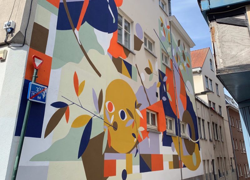 Street art Bruegel Bruxelles