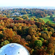 Bruxelles Atomium Automne