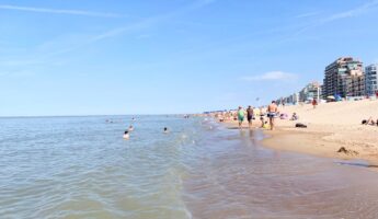 Knokke le Zoute plage de Belgique