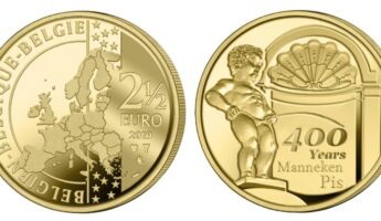 Pièce Manneken-Pis 2,50€