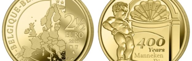 Pièce Manneken-Pis 2,50€