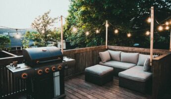 Terrasse dans un appart stylé à Bruxelles
