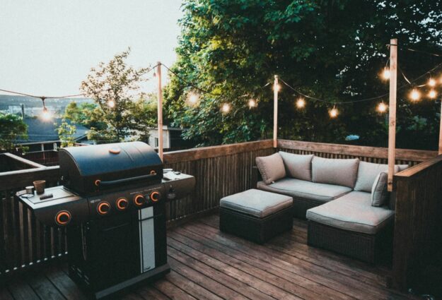 Terrasse dans un appart stylé à Bruxelles